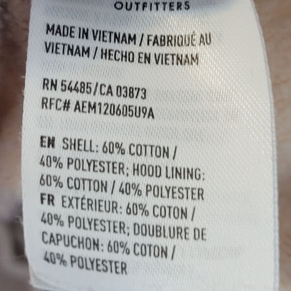 American Eagle Outfitters color block "ahh-mazingly soft" fleece hoodie - Picture 5 of 7